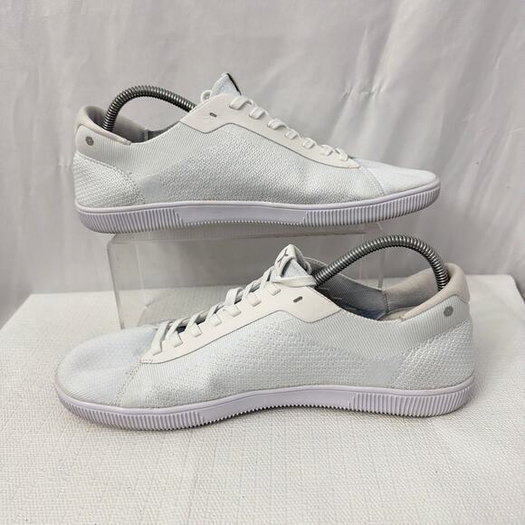 Flux Adapt Trainer Shoes Mens 12.5 White Knit Sneakers - Picture 9 of 11